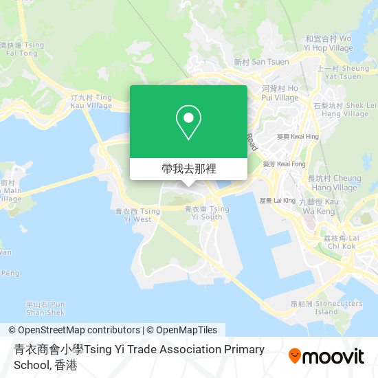 青衣商會小學Tsing Yi Trade Association Primary School地圖
