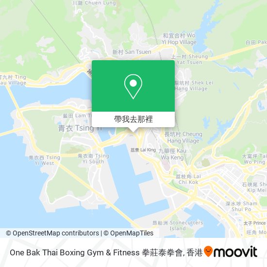 One Bak Thai Boxing Gym & Fitness 拳莊泰拳會地圖