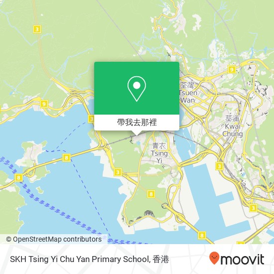 SKH Tsing Yi Chu Yan Primary School地圖