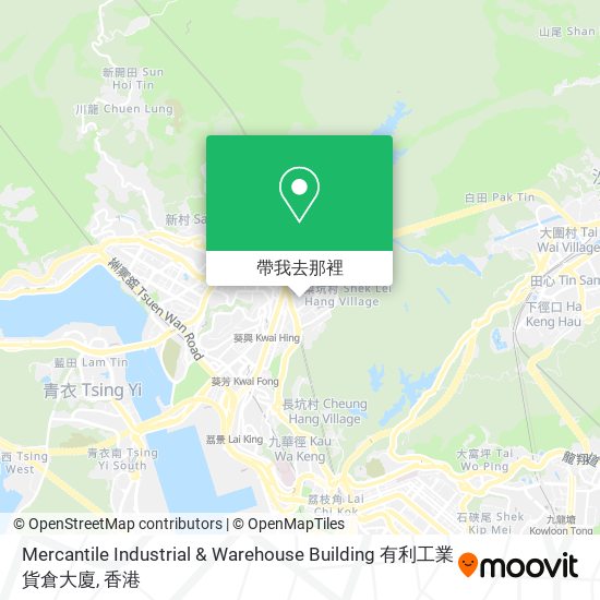 Mercantile Industrial & Warehouse Building 有利工業貨倉大廈地圖