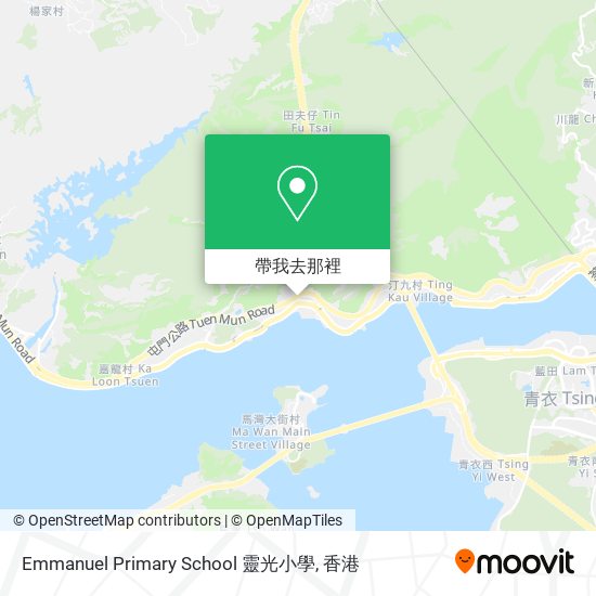 Emmanuel Primary School 靈光小學地圖