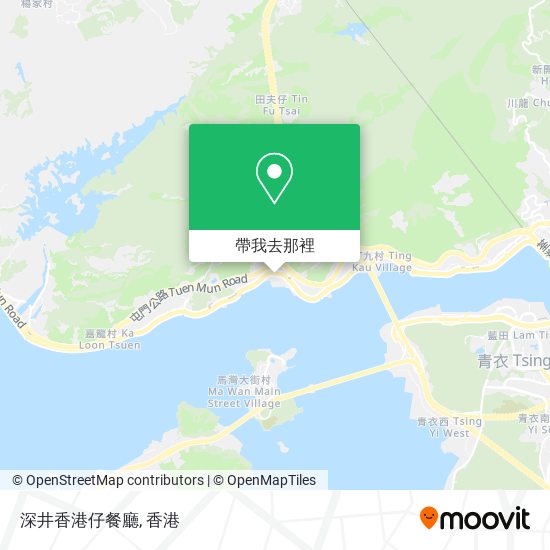 深井香港仔餐廳地圖