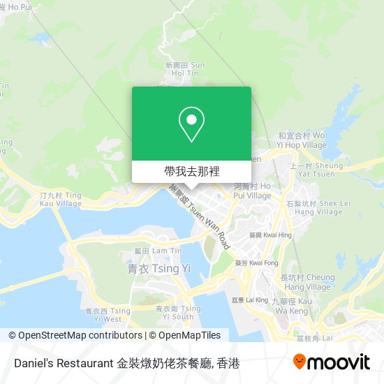 Daniel's Restaurant 金裝燉奶佬茶餐廳地圖