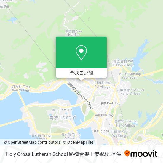 Holy Cross Lutheran School 路德會聖十架學校地圖