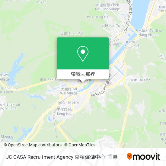 JC CASA Recruitment Agency 嘉栢僱傭中心地圖
