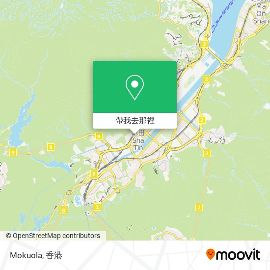Mokuola地圖