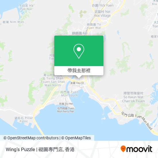 Wing's Puzzle | 砌圖專門店地圖