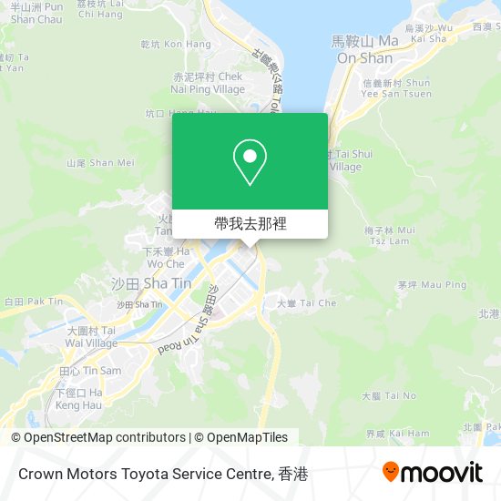 Crown Motors Toyota Service Centre地圖