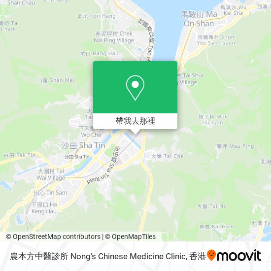 農本方中醫診所 Nong's Chinese Medicine Clinic地圖