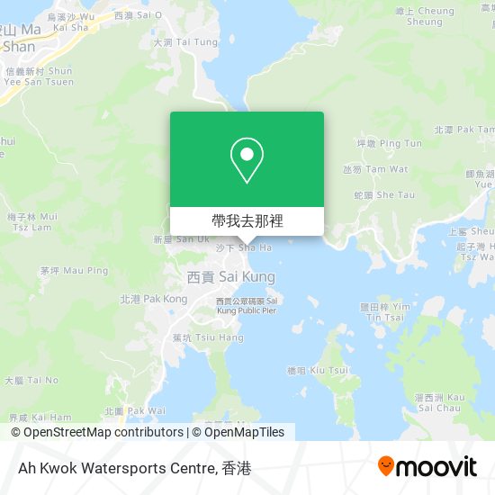 Ah Kwok Watersports Centre地圖