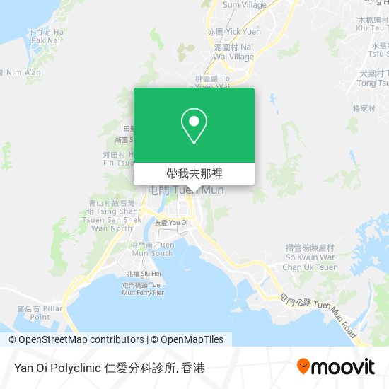 Yan Oi Polyclinic 仁愛分科診所地圖