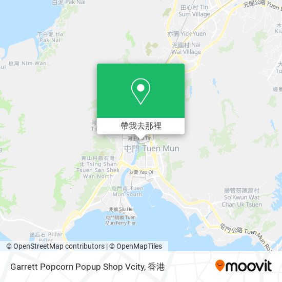 Garrett Popcorn Popup Shop Vcity地圖