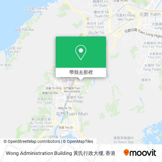 Wong Administration Building 黃氏行政大樓地圖