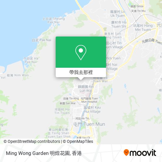 Ming Wong Garden 明煌花園地圖