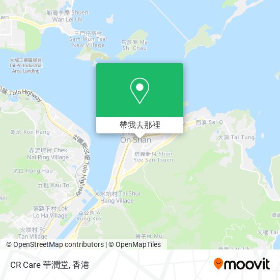 CR Care 華潤堂地圖
