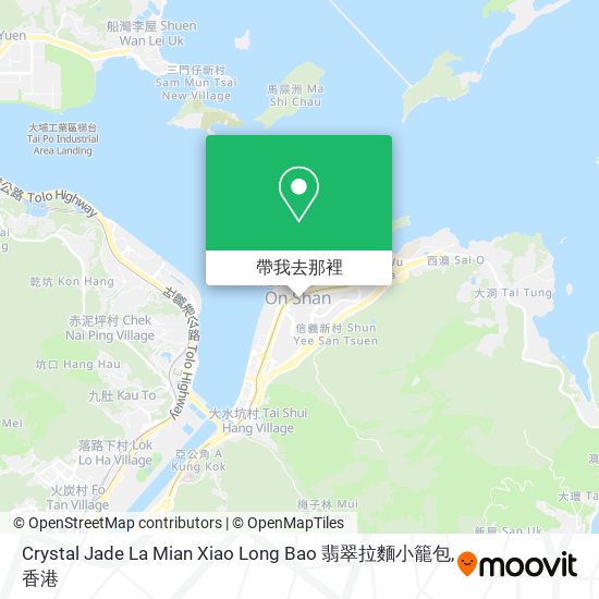 Crystal Jade La Mian Xiao Long Bao 翡翠拉麵小籠包地圖