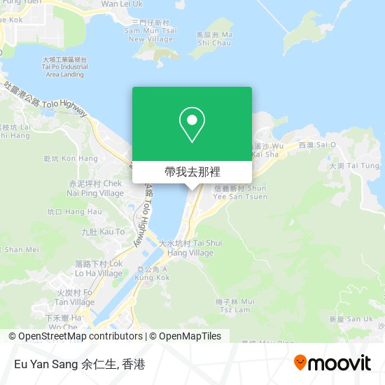 Eu Yan Sang 余仁生地圖