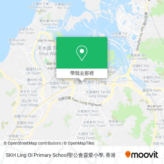 SKH Ling Oi Primary School聖公會靈愛小學地圖