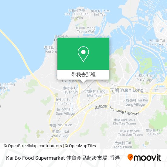 Kai Bo Food Supermarket 佳寶食品超級市場地圖