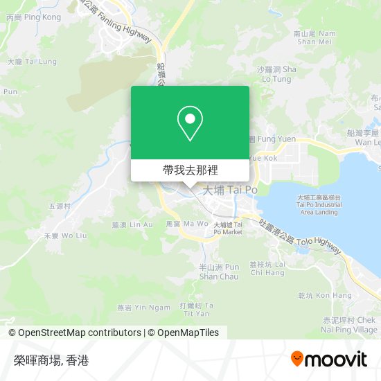榮暉商場地圖