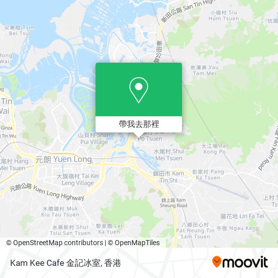 Kam Kee Cafe 金記冰室地圖