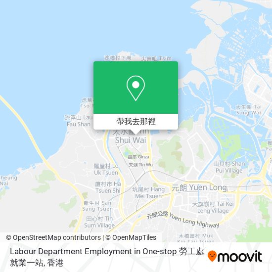 Labour Department Employment in One-stop 勞工處就業一站地圖