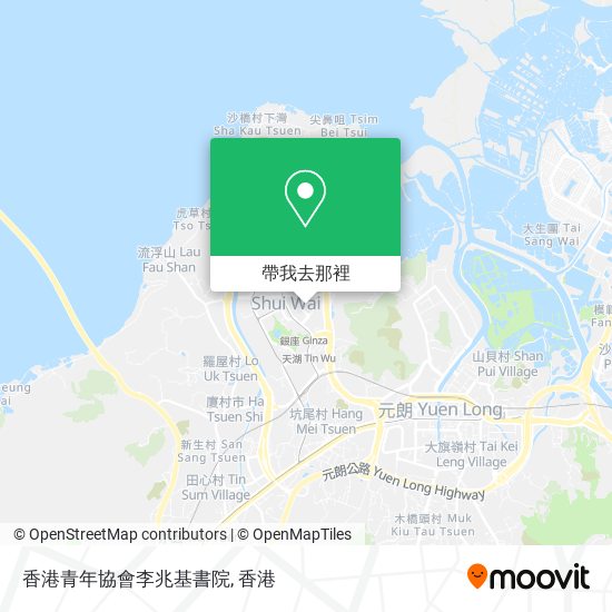 香港青年協會李兆基書院地圖