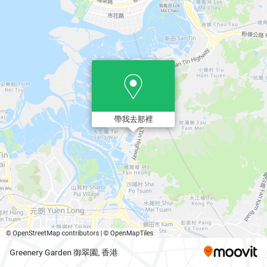 Greenery Garden 御翠園地圖