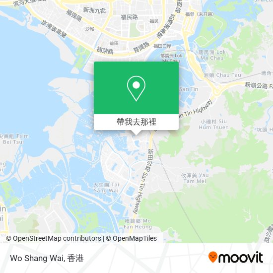 Wo Shang Wai地圖