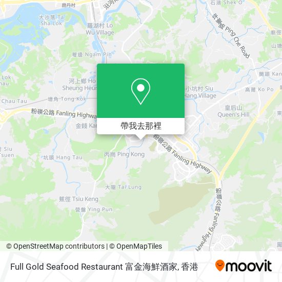 Full Gold Seafood Restaurant 富金海鮮酒家地圖