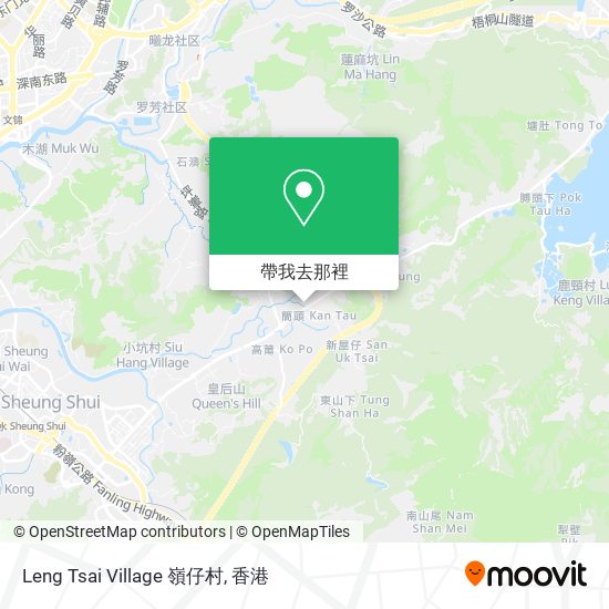 Leng Tsai Village 嶺仔村地圖