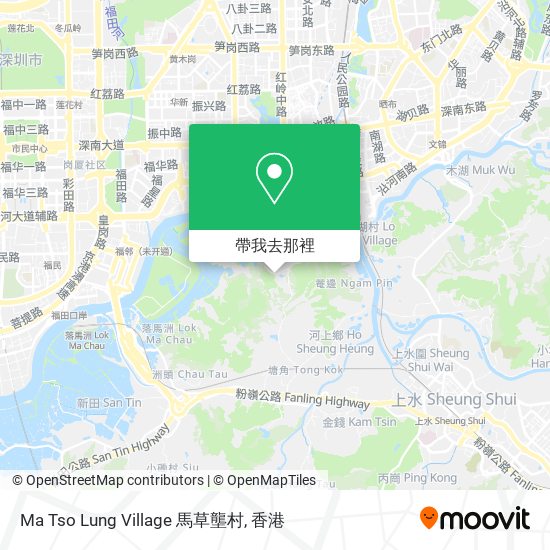 Ma Tso Lung Village 馬草壟村地圖