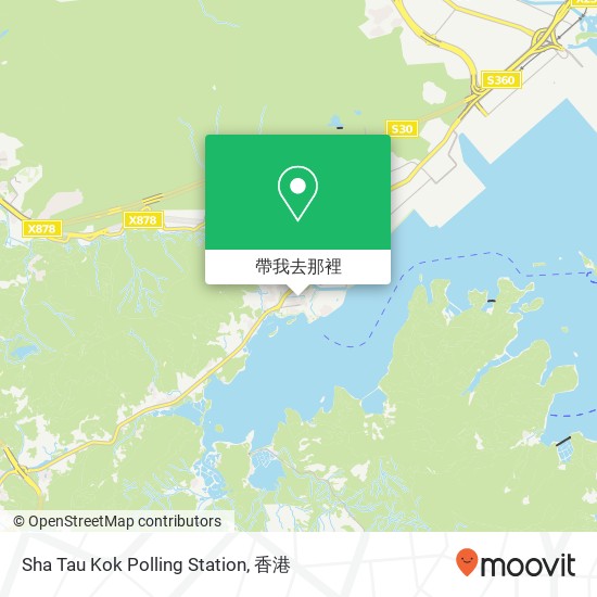 Sha Tau Kok Polling Station地圖