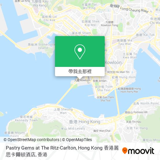 Pastry Gems at The Ritz-Carlton, Hong Kong 香港麗思卡爾頓酒店地圖