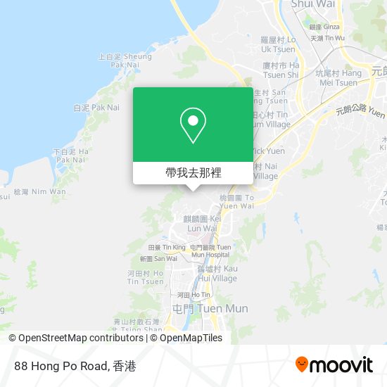 88 Hong Po Road地圖
