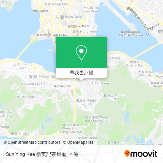 Sun Ying Kee 新英記茶餐廳地圖