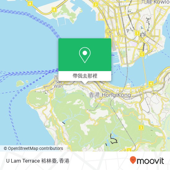 U Lam Terrace 裕林臺地圖
