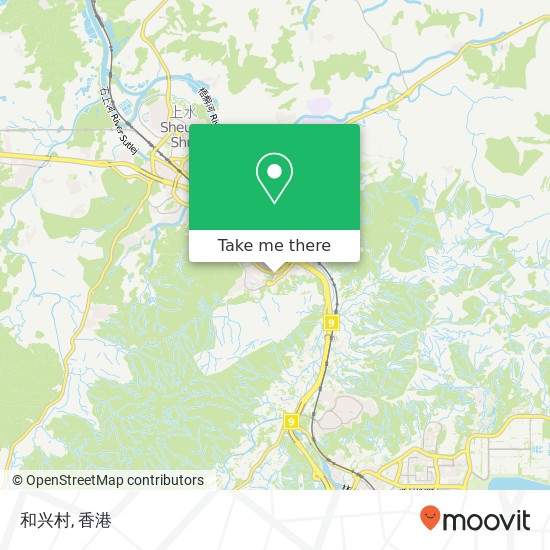和兴村地圖