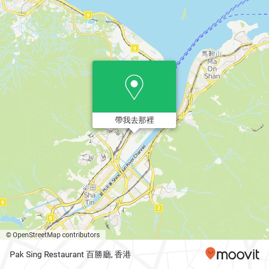 Pak Sing Restaurant 百勝廳地圖