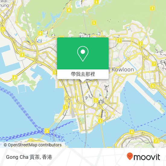 Gong Cha 貢茶地圖