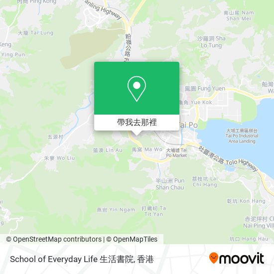 School of Everyday Life 生活書院地圖