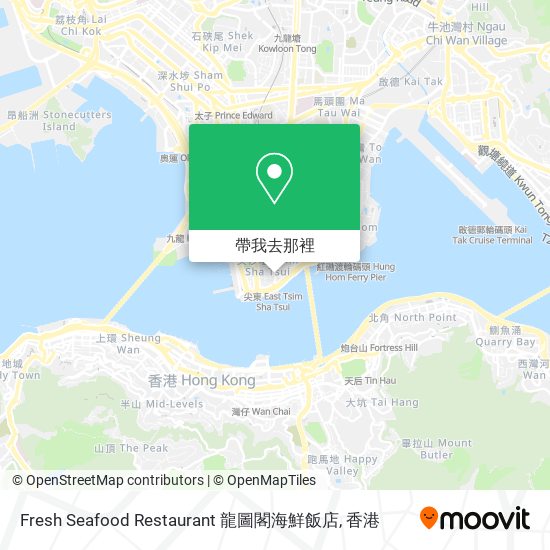 Fresh Seafood Restaurant 龍圖閣海鮮飯店地圖