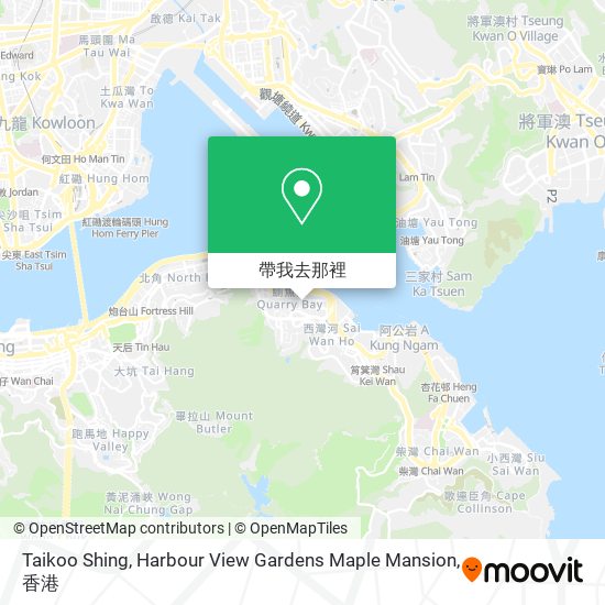 Taikoo Shing, Harbour View Gardens Maple Mansion地圖