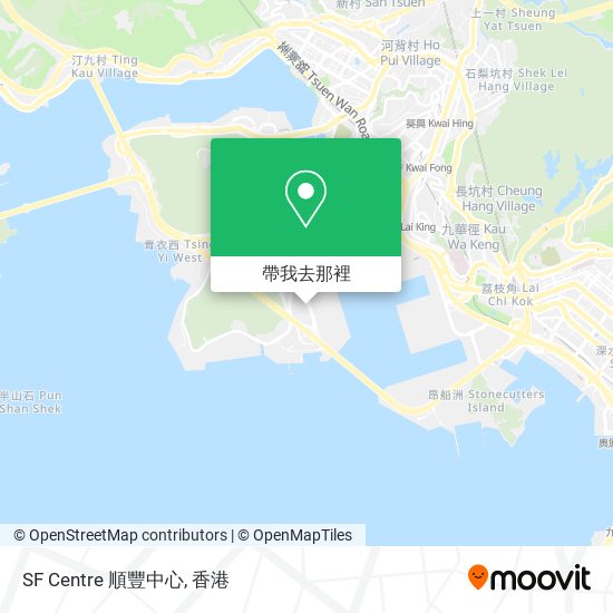 SF Centre 順豐中心地圖
