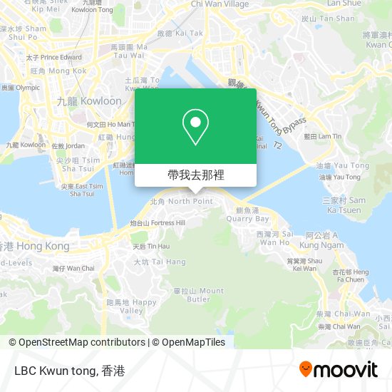 LBC Kwun tong地圖
