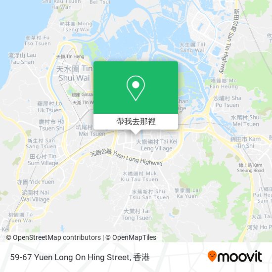 59-67 Yuen Long On Hing Street地圖