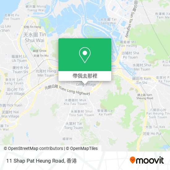 11 Shap Pat Heung Road地圖