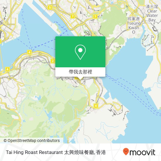 Tai Hing Roast Restaurant 太興燒味餐廳地圖