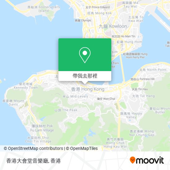 香港大會堂音樂廳地圖
