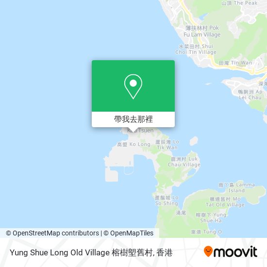 Yung Shue Long Old Village 榕樹塱舊村地圖